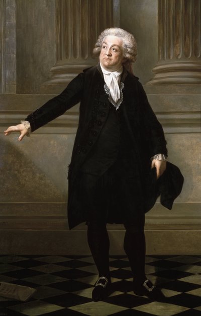 Mirabeaun kreivin Honore Gabriel Riquetin muotokuva (öljy kankaalle tekijältä Jean Baptiste Adolphe Gibert