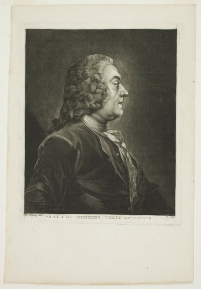 Philippe Claude Tubières, Caylus