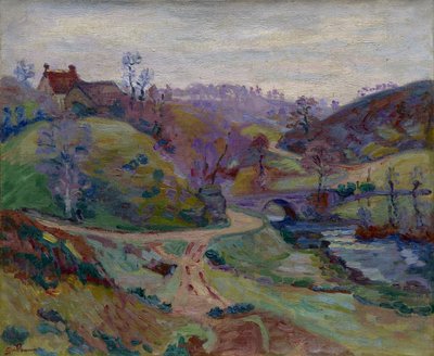 Crozant, Pont Charraud, 1903 tekijältä Jean Baptiste Armand Guillaumin