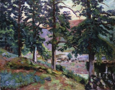 La Creuse, Limousin, n. 1910 (öljy kankaalle) tekijältä Jean Baptiste Armand Guillaumin