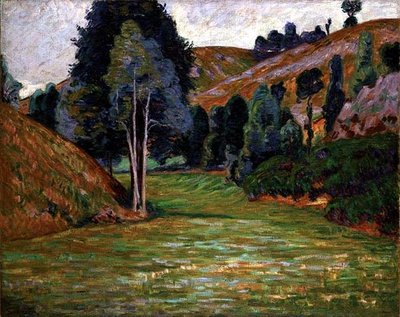 Vale at Pontgibaud, n. 1890 (öljy kankaalle) tekijältä Jean Baptiste Armand Guillaumin