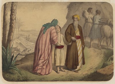 Lähtö uhraukselle tekijältä Jean Baptiste Auguste Leloir