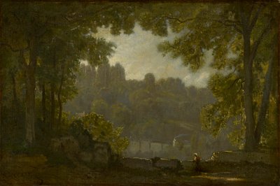 Metsän maisema tekijältä Jean Baptiste Camille Corot