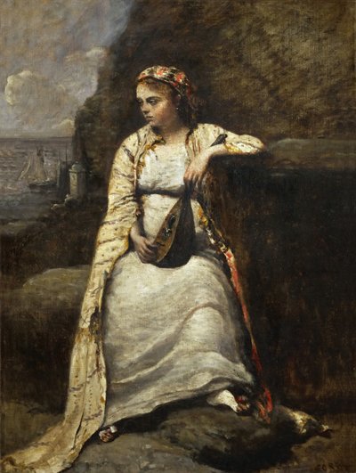 Haydee tekijältä Jean Baptiste Camille Corot