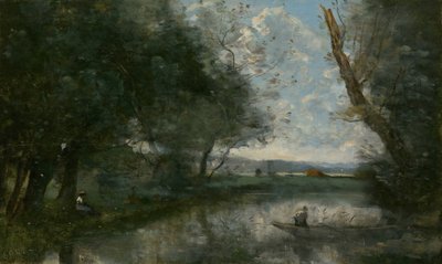 Maisema, 186570. tekijältä Jean Baptiste Camille Corot
