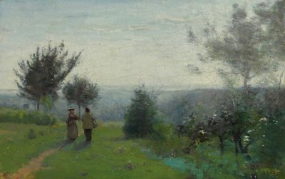 Kevään aamunkoitto tekijältä Jean-Baptiste-Camille Corot