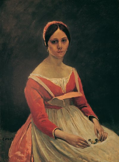 Madame Legois von Jean-Baptiste-Camille Corot