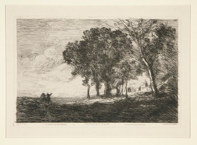 Maisema tekijältä Jean-Baptiste-Camille Corot