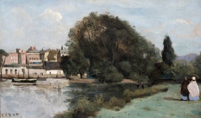 Richmond, lähellä Lontoota, 1862 tekijältä Jean Baptiste Camille Corot