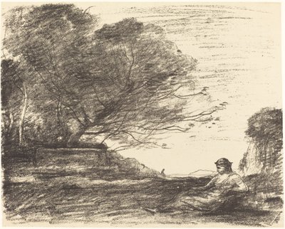 Sappho (safo) tekijältä Jean Baptiste Camille Corot