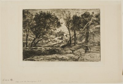 Toscanan matkamuisto tekijältä Jean-Baptiste-Camille Corot