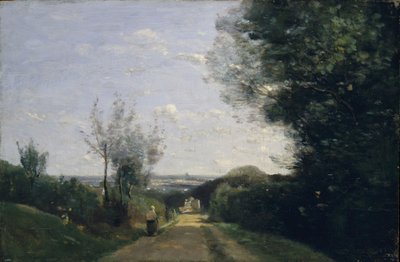 Pariisin ympäristö tekijältä Jean Baptiste Camille Corot