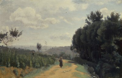 Sevresin korkeudet, Troyonin polku tekijältä Jean Baptiste Camille Corot