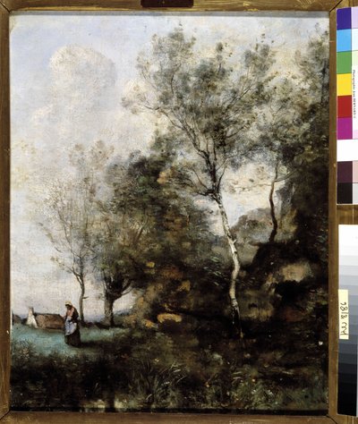 Koivu tekijältä Jean Baptiste Camille Corot