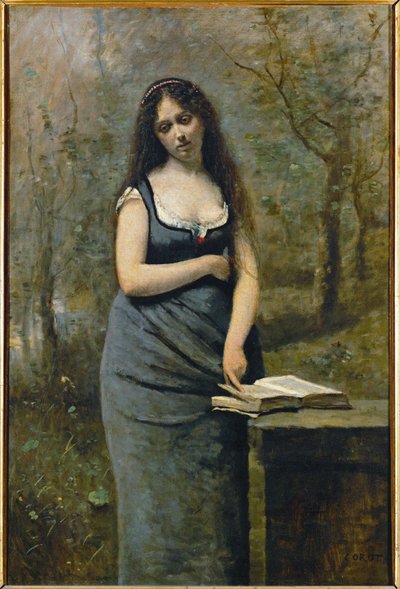 Velleda ... tekijältä Jean-Baptiste-Camille Corot