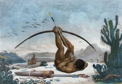 Caboclo Jean-Baptiste Debretin 1834 tekemä Caboclo. tekijältä Jean Baptiste Debret