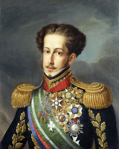 Dom Pedro I, Brasilian keisari, n. 1816 tekijältä Jean Baptiste Debret