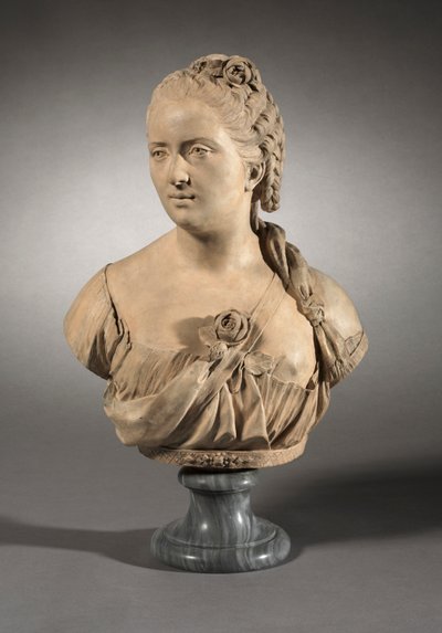 Naisen muotokuva, 1759. tekijältä Jean Baptiste Defernex