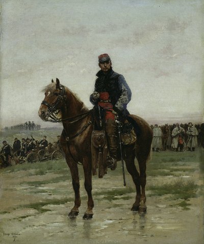 Ratsuupseeri tekijältä Jean Baptiste Edouard Detaille
