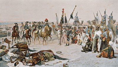 Bonaparte Egyptissä tekijältä Jean Baptiste Edouard Detaille