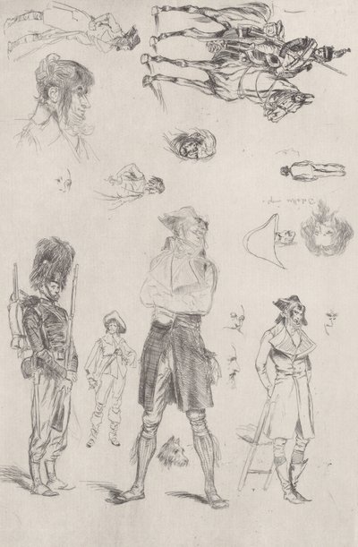 Luonnosarkki Luonnosarkki, 1868. tekijältä Jean Baptiste Edouard Detaille