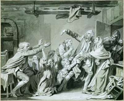 Isä kiroaa kiittämättömän poikansa tekijältä Jean Baptiste Greuze