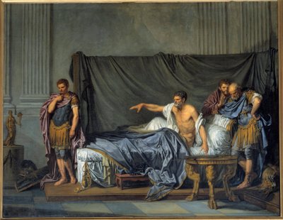 Keisari Septime Severe (Lucius Septimius Severus Pertinax tekijältä Jean Baptiste Greuze