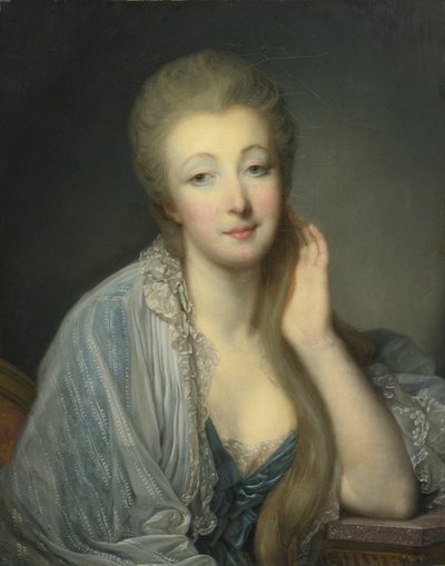 Jeanne Bécu, kreivitär Du Barry 1743-1793 tekijältä Jean Baptiste Greuze