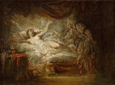 Jupiter ja Decina tekijältä Jean Baptiste Greuze