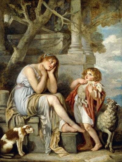 Cheri Lamb, tekijältä Jean Baptiste Greuze