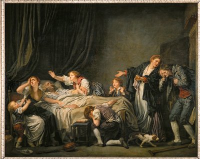 Le fils puni. Rangaistu poika ... tekijältä Jean Baptiste Greuze
