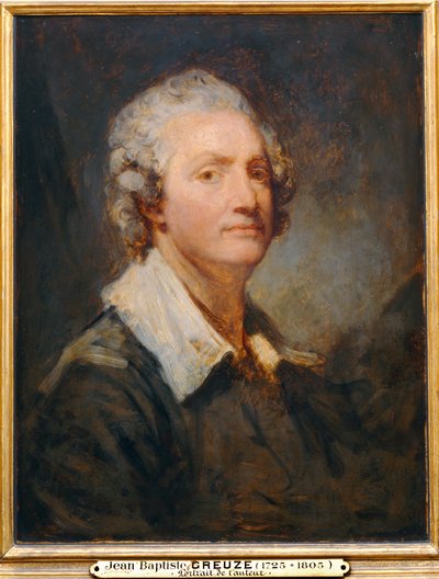 Taiteilijan muotokuva - Omakuva ... tekijältä Jean Baptiste Greuze