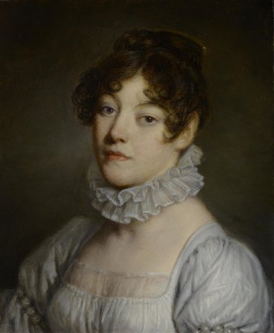 Nuoren naisen muotokuva tekijältä Jean Baptiste Greuze