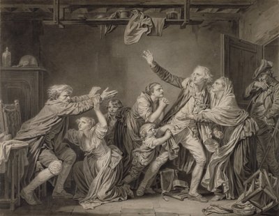 Isän kirous: Isän isä: Kiittämätön poika tekijältä Jean Baptiste Greuze