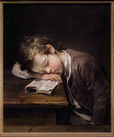 Pieni Lazy Boy tekijältä Jean Baptiste Greuze
