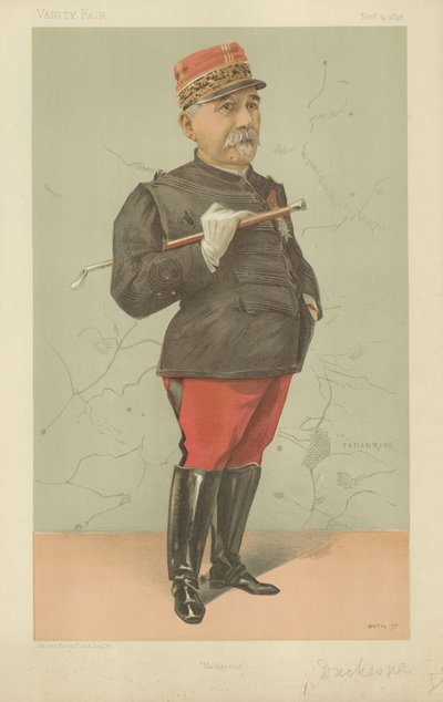 Kenraali Jacques Charles Rene Achille Duchesne tekijältä Jean Baptiste Guth
