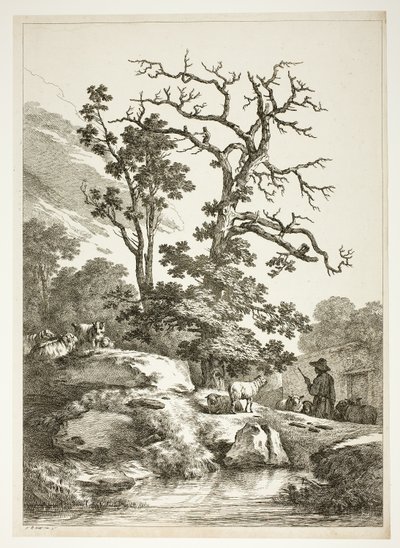 Bucolic Scene tekijältä Jean Baptiste Huet