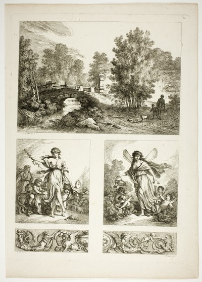 Oeuvres de J. B. Huetin levy 22/38 tekijältä Jean Baptiste Huet