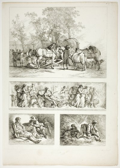 Oeuvres de J. B. Huetin levy 27/38 tekijältä Jean Baptiste Huet