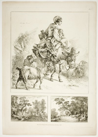 Oeuvres de J. B. Huetin levy 2/38 tekijältä Jean Baptiste Huet