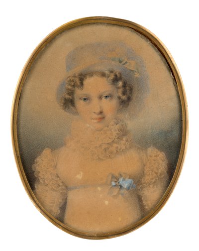 Maria Eleonora kreivitär Fuchs, syntynyt von Gallenberg tekijältä Jean Baptiste Isabey