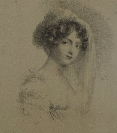 Rouva. Horace Vernet tekijältä Jean Baptiste Isabey