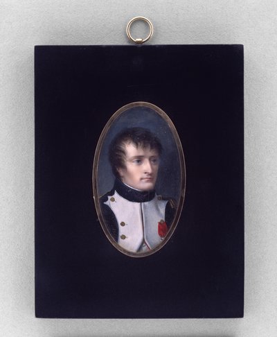 Napoleon Bonaparte, n. 1804 (akvarelli norsunluun tekijältä Jean Baptiste Isabey