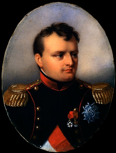 Keisari Napoléon I Bonaparten muotokuva 1769-1821, 1800-luvun alku. tekijältä Jean Baptiste Isabey
