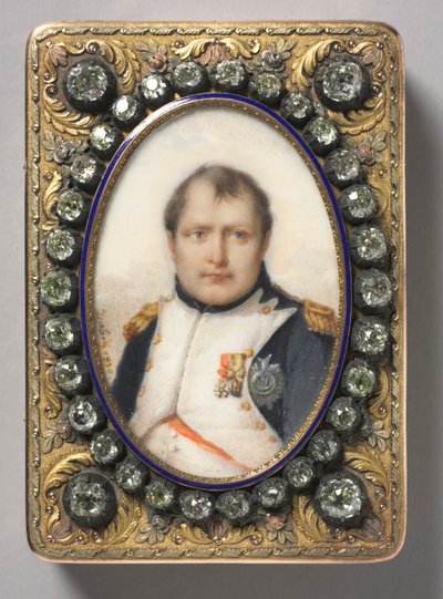 Ranskan keisarin Napoleon I:n muotokuva, 1810. tekijältä Jean Baptiste Isabey