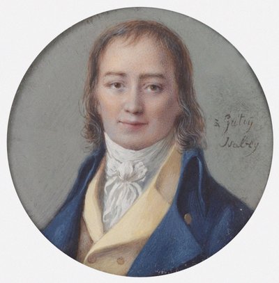 Säveltäjä André Ernest Modeste Grétryn muotokuva 1741-1813, 1786-1788. tekijältä Jean Baptiste Isabey