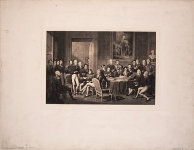 Wienin kongressi, n. 1815 tekijältä Jean Baptiste Isabey