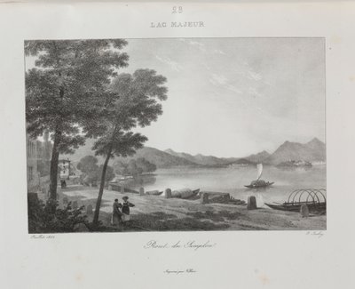 Matka Italiaan vuonna 1822 tekijältä Jean Baptiste Isabey