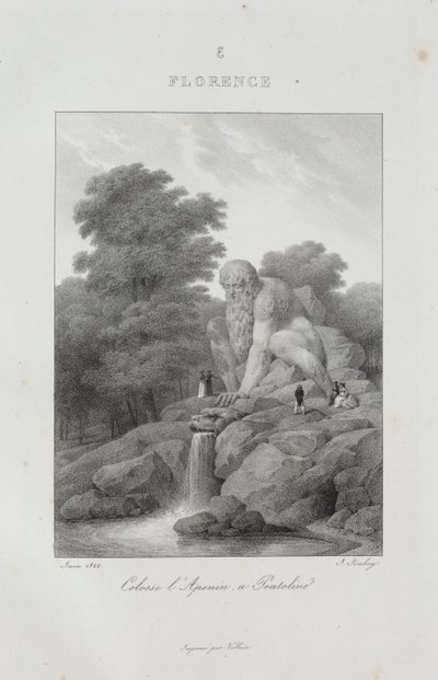 Matka Italiaan vuonna 1822 tekijältä Jean Baptiste Isabey
