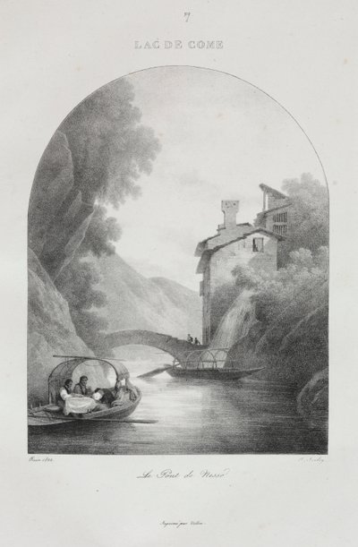 Matka Italiaan vuonna 1822 tekijältä Jean Baptiste Isabey